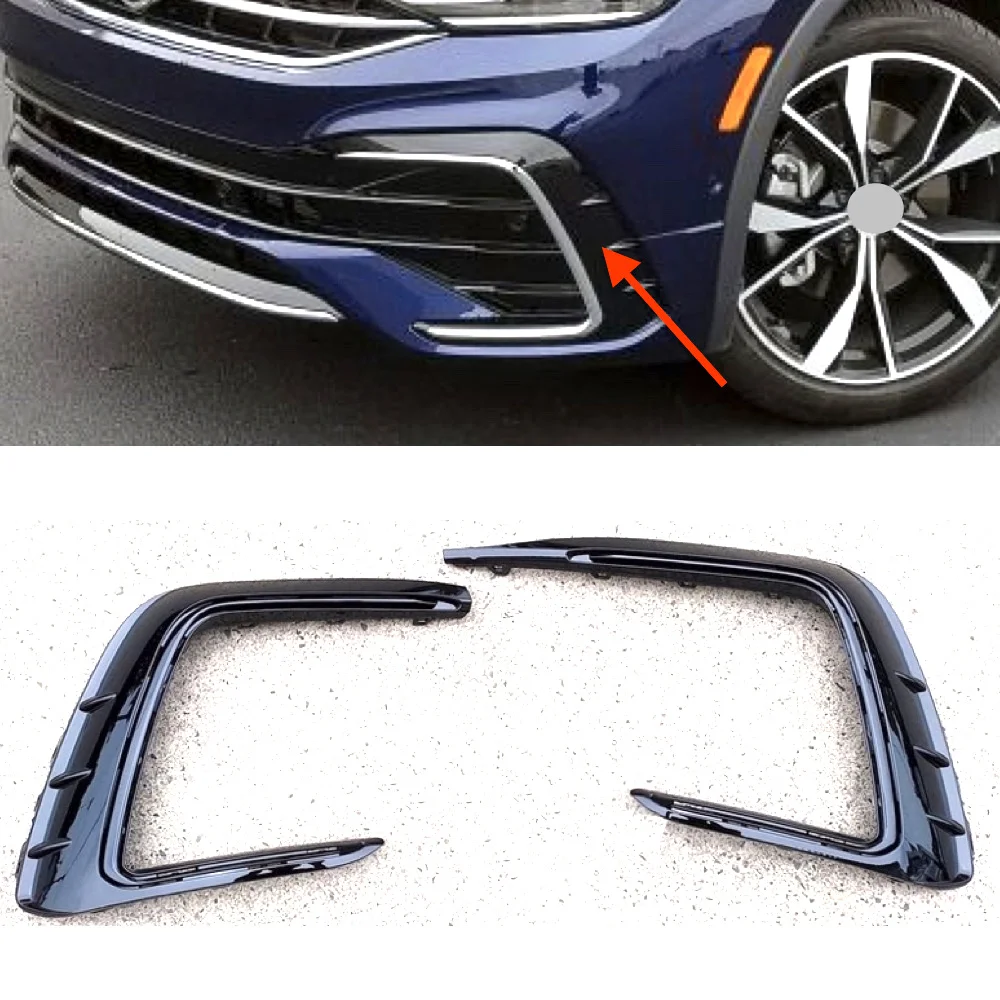 ROLLSTOUGH Front Bumper Fog Lamp Grille Surrounding Cover For Tiguan R-LINE 2022 Black
ROLLSTOUGH Front Bumper Fog Lamp Grille Surrounding Cover For Tiguan R-LINE 2022 Black