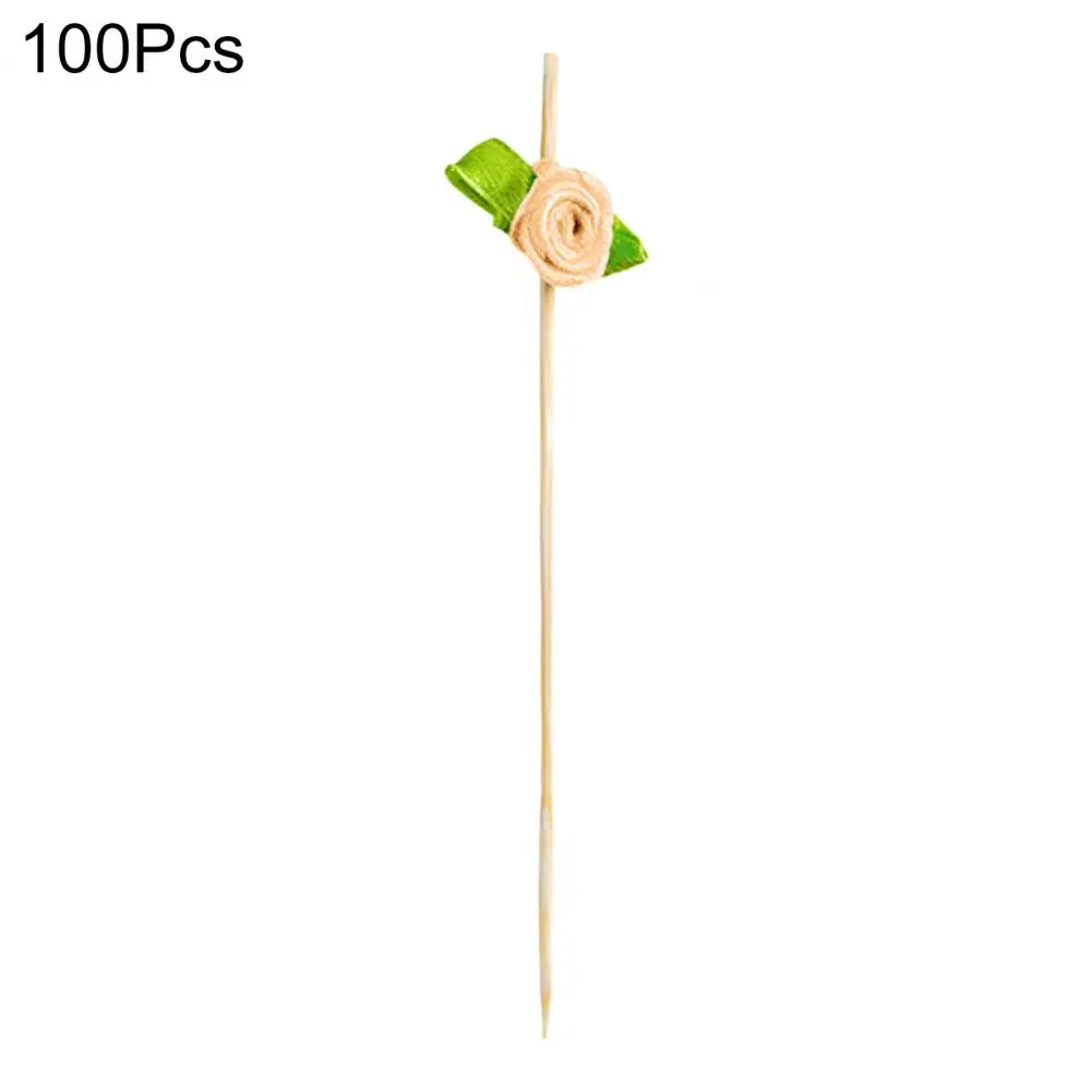 Rose Cocktail Skewers Rose Cocktail Picks for Valentines Day Decorations Fancy Appetizers 100pcs Long Flower Bamboo for Party 
Rose Cocktail Skewers Rose Cocktail Picks for Valentines Day Decorations Fancy Appetizers 100pcs Long Flower Bamboo for Party