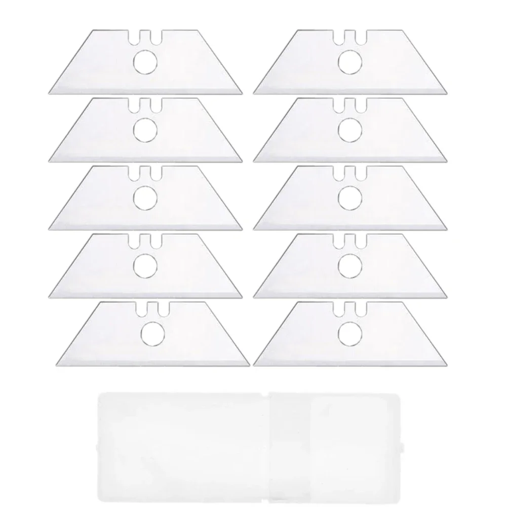 10 Pcs Trapezoidal Blades 60# Carbon Steel Replacement Blade Art Craft Cutter Tools Multifunction Hand Tools Accessories Blades
10 Pcs Trapezoidal Blades 60# Carbon Steel Replacement Blade Art Craft Cutter Tools Multifunction Hand Tools Accessories Blades