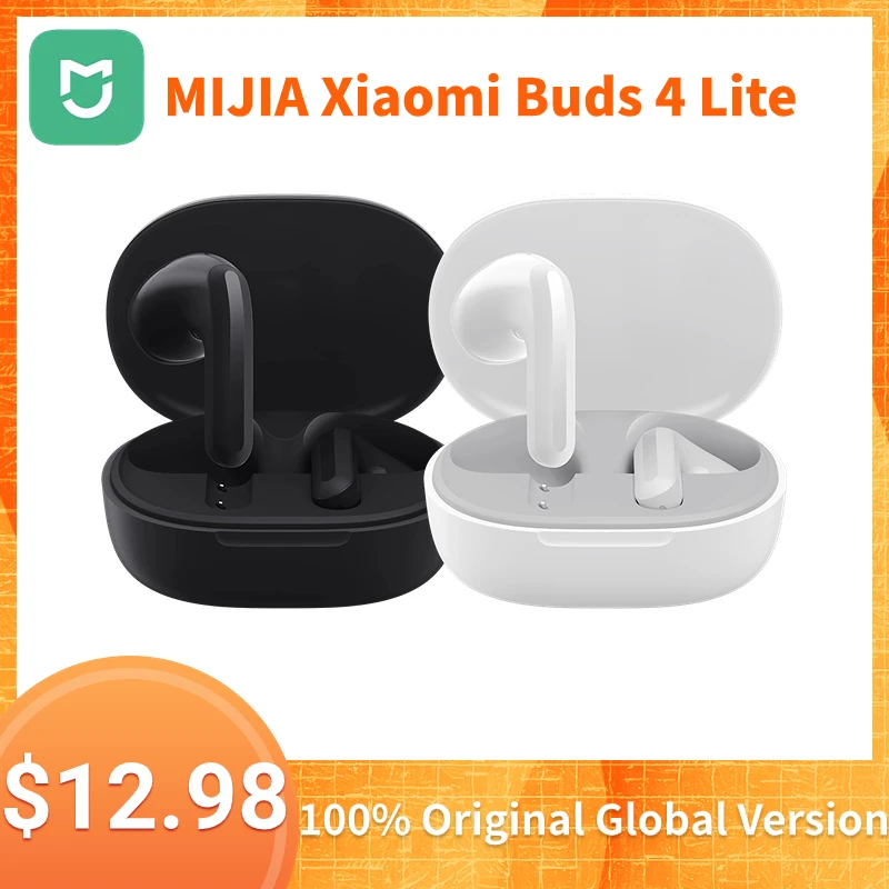 MIJIA Xiaomi Redmi Buds 4 Lite TWS Bluetooth 5.3 Earphone Call Noise Cancelling Wireless Touch Headphones 20 Hours Battery Life
MIJIA Xiaomi Redmi Buds 4 Lite TWS Bluetooth 5.3 Earphone Call Noise Cancelling Wireless Touch Headphones 20 Hours Battery Life