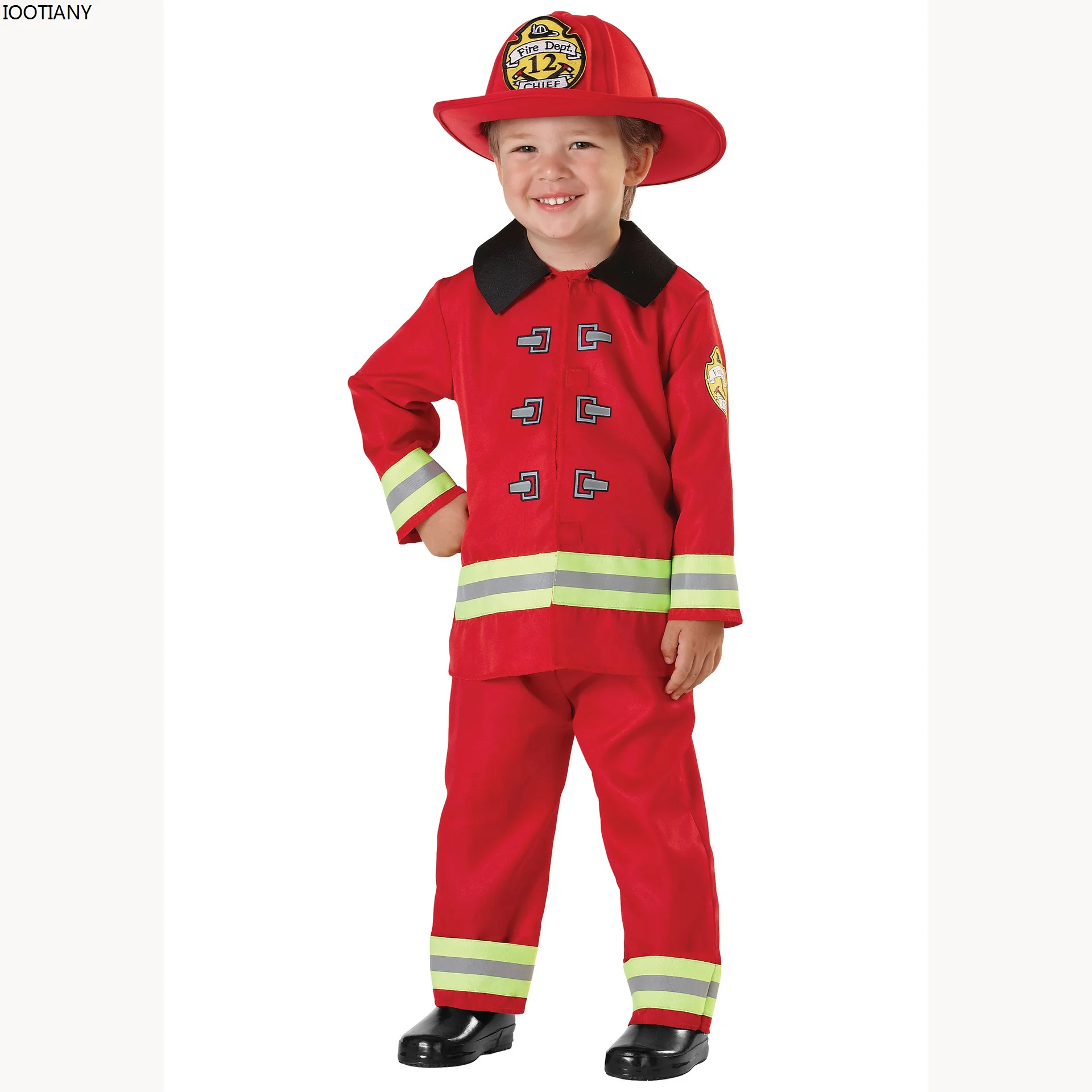 Children's Day Firefighter Cosplay Costumes Fire Drill Performance Set Halloween Carnival Party Fire Fighter Combat Stage Outfit
Children's Day Firefighter Cosplay Costumes Fire Drill Performance Set Halloween Carnival Party Fire Fighter Combat Stage Outfit