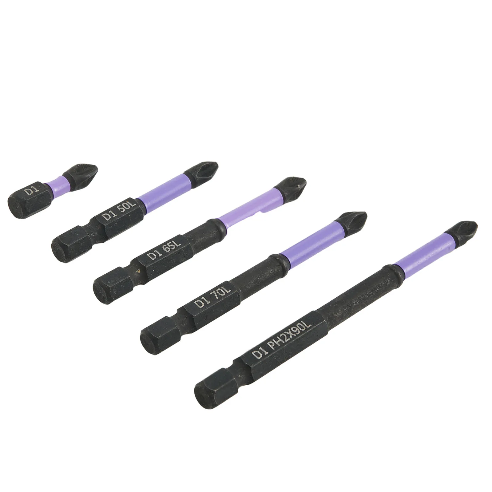 5pcs Non-slip PH2 Cross Screwdriver Magnetic Batch Head High Hardness Impact Drill Bit Electric Screwdriver Bit 25/50/65/70/90mm
5pcs Non-slip PH2 Cross Screwdriver Magnetic Batch Head High Hardness Impact Drill Bit Electric Screwdriver Bit 25/50/65/70/90mm