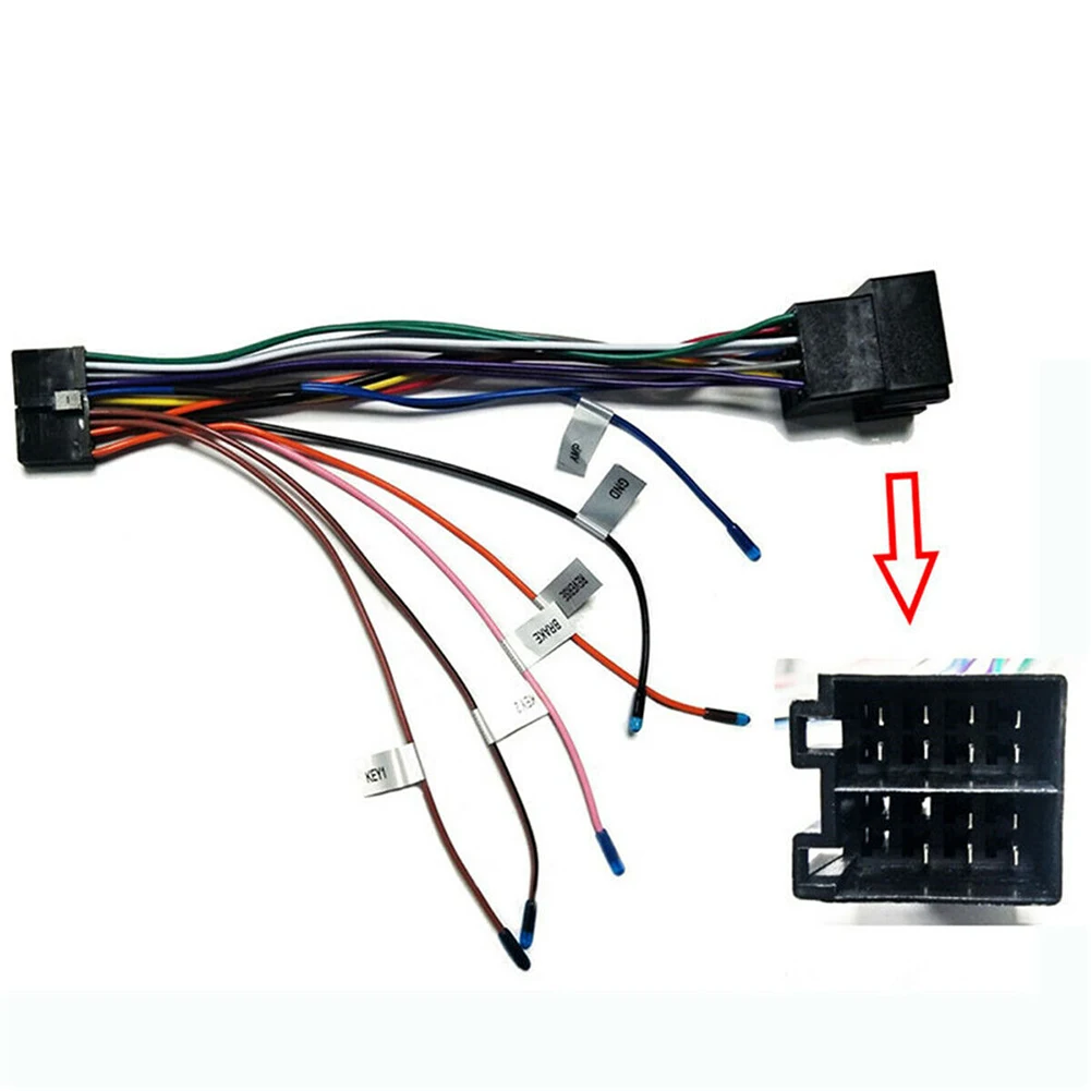 20PIN Car Antenna Stereo Wire Harness Adapter Connector Cable Plug Car Stereo Audio ISO Wire Harness
20PIN Car Antenna Stereo Wire Harness Adapter Connector Cable Plug Car Stereo Audio ISO Wire Harness