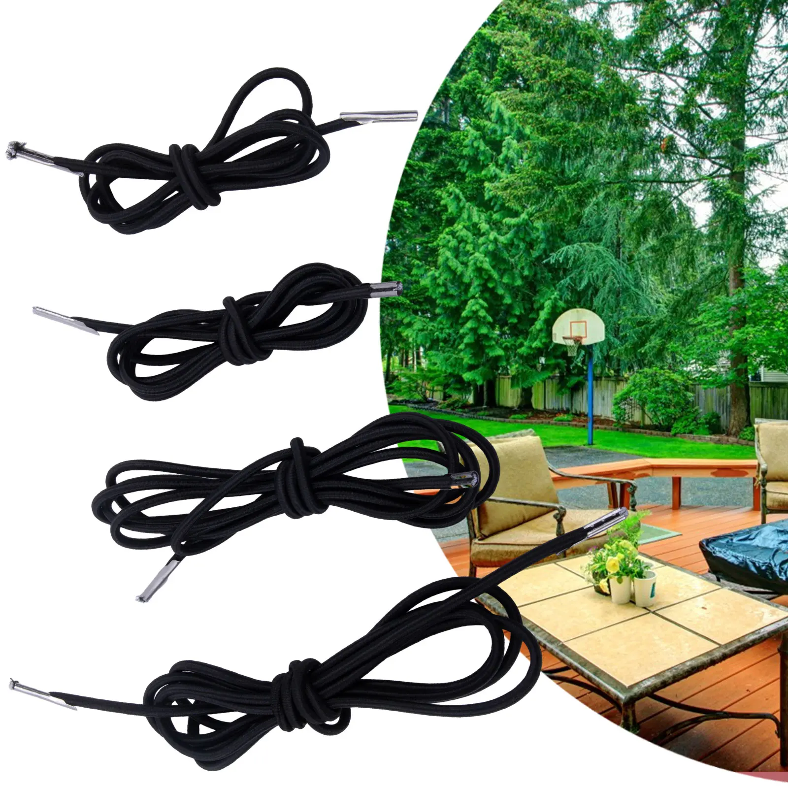 Elastic Cord Ropes Ropes Replacement 2 Long And 2 Short Dichotomanthes Rope For Reclining Garden Chairs Brand New
Elastic Cord Ropes Ropes Replacement 2 Long And 2 Short Dichotomanthes Rope For Reclining Garden Chairs Brand New