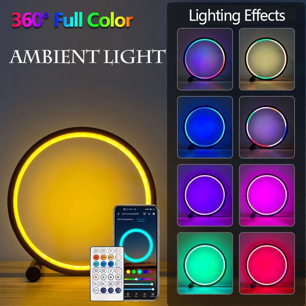INS Creative New Style Smart Bluetooth Table Lamp Fantasy Desktop Atmosphere RGBCCT Lamp E-sports Desktop Decor Remote Control
INS Creative New Style Smart Bluetooth Table Lamp Fantasy Desktop Atmosphere RGBCCT Lamp E-sports Desktop Decor Remote Control