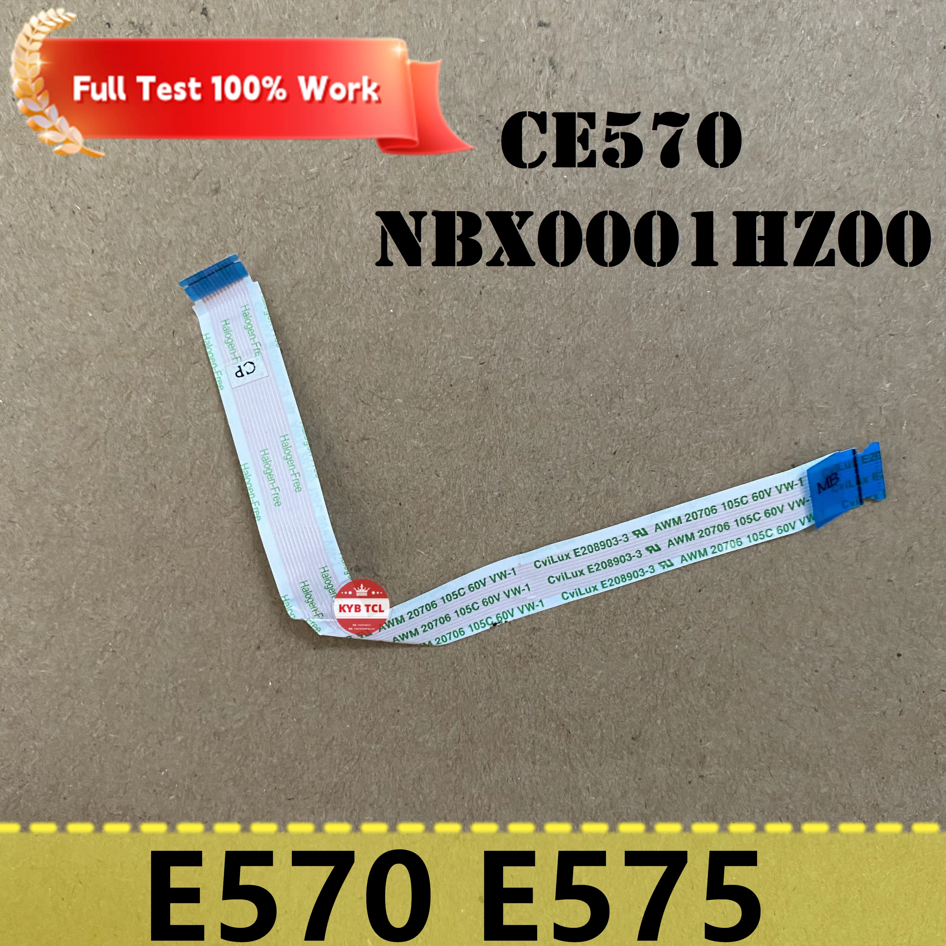 Ноутбук подлинный сенчпад Flex соединительный кабель Lenovo ThinkPad E570 E575 CE570 NBX0001HZ00 
Ноутбук подлинный сенчпад Flex соединительный кабель Lenovo ThinkPad E570 E575 CE570 NBX0001HZ00