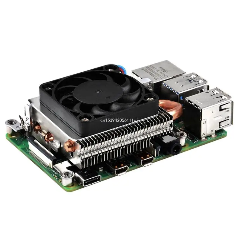 Оригинальный охлаждающий вентилятор Ice Tower Raspberry 40 мм, радиатор процессора для Raspberry 4, Прямая поставка