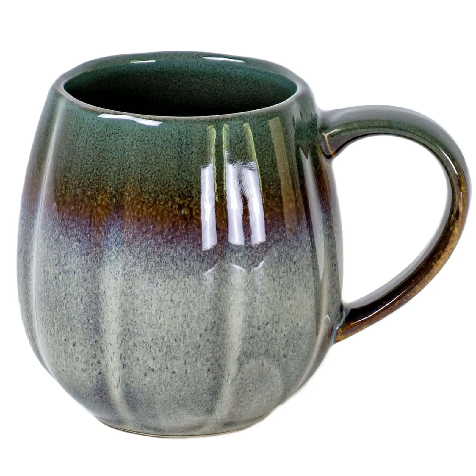 Ceramic Kiln Change Handmade Pottery Coffee Mug Large Pumpkin Mug Tall Latte Tea Cup for Cappuccino Hot Cocoa Office and Home
Ceramic Kiln Change Handmade Pottery Coffee Mug Large Pumpkin Mug Tall Latte Tea Cup for Cappuccino Hot Cocoa Office and Home