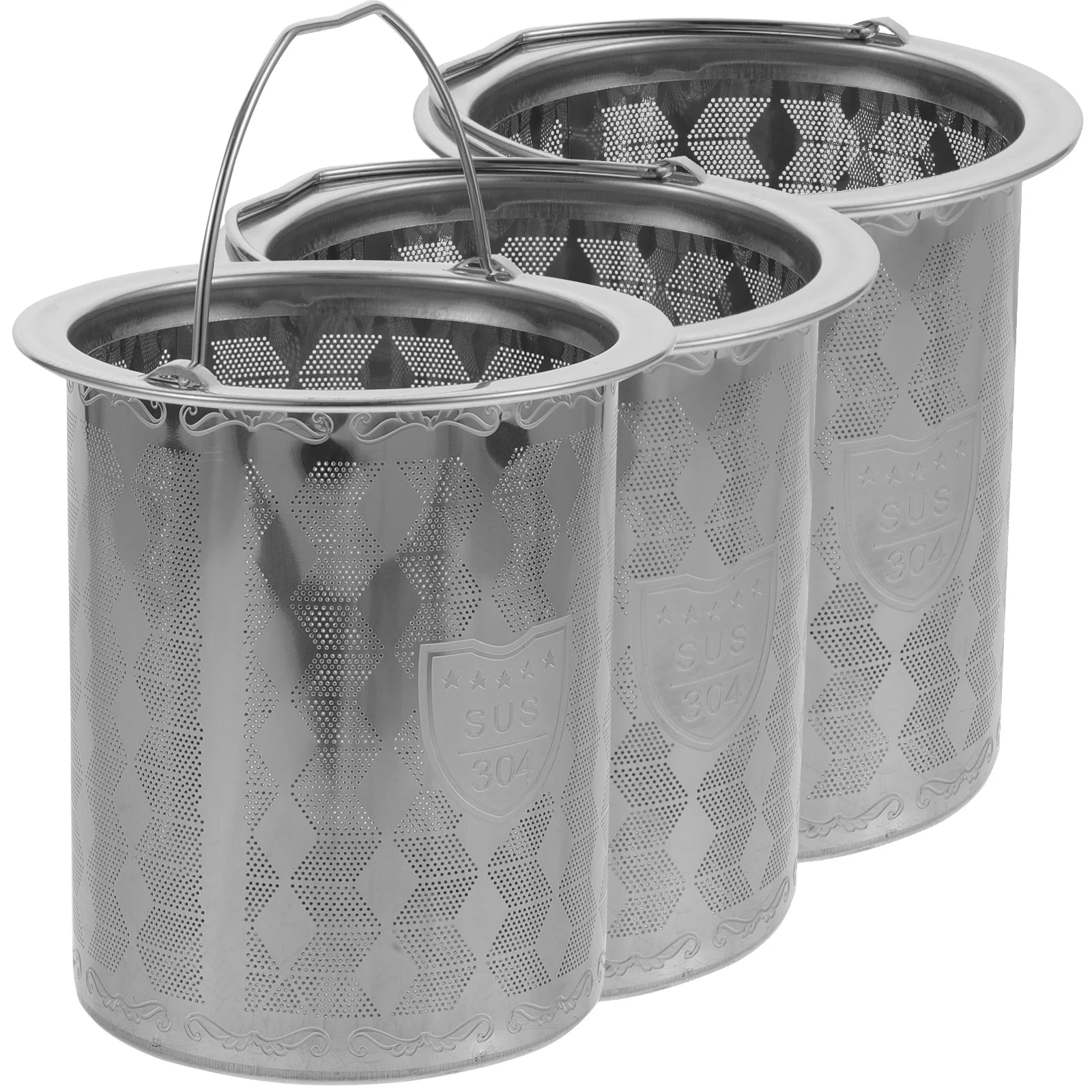 Tea Strainers Loose Tea Teapot Tea Pot Replacement Stainless Steel Mesh Strainer Tea Infuser Insert Tea Steeper Basket
Tea Strainers Loose Tea Teapot Tea Pot Replacement Stainless Steel Mesh Strainer Tea Infuser Insert Tea Steeper Basket