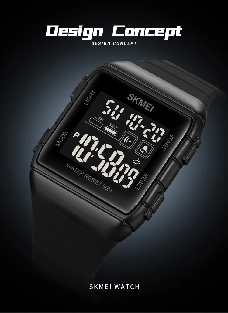 SKMEI 1960 Military Sport Mens Watches Digital Calendar Countdown Waterproof Wristwatches for Men Alarm Clock Reloj Hombre 1278 SKMEI 1960 Military Sport Mens Watches Digital Calendar Countdown Waterproof Wristwatches for Men Alarm Clock Reloj Hombre 1278