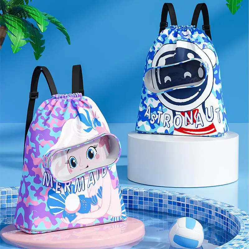 Children's Swimming Bag Dry and Wet Separation Water-Proof Beach Bag Clothes Storage Bags Beam Mouth Backpack for Boys Girls
Children's Swimming Bag Dry and Wet Separation Water-Proof Beach Bag Clothes Storage Bags Beam Mouth Backpack for Boys Girls