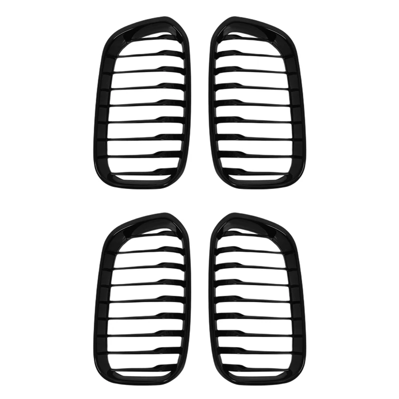 4X Front Hood Grille/Grilles Single Slat Kidney Grille Frame For BMW F20 LCI 1-Series 2015-2018
4X Front Hood Grille/Grilles Single Slat Kidney Grille Frame For BMW F20 LCI 1-Series 2015-2018
