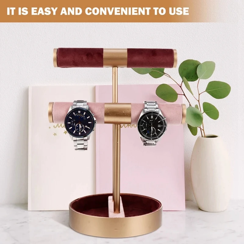 2-ярусная стойка для часов и браслетов, стойка для ювелирных изделий, твердая стойка-держатель для украшений, органайзер, жесткая витрина
2-ярусная стойка для часов и браслетов, стойка для ювелирных изделий, твердая стойка-держатель для украшений, органайзер, жесткая витрина