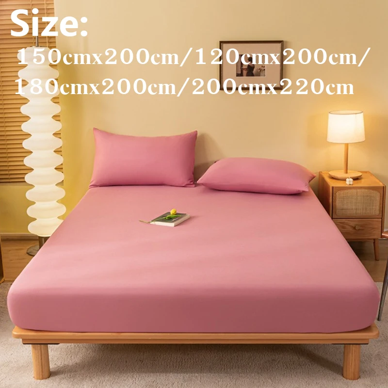 Solid Color Bed Cover with Elastic Bands Protective Cover Single Product Protective Cover Non Slip Adjustable Mattress Covers
Solid Color Bed Cover with Elastic Bands Protective Cover Single Product Protective Cover Non Slip Adjustable Mattress Covers