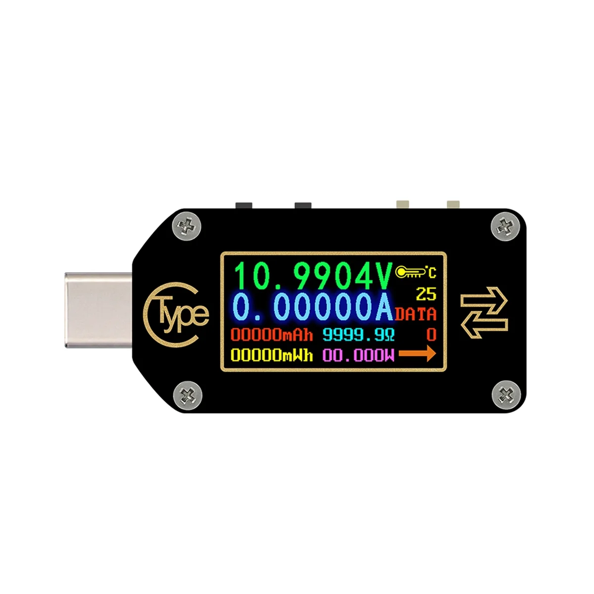 Цифровой USB-мультиметр Rd Tc66, вольтметр-амперметр с разъемами Type-C и Pd, с зарядным устройством
Цифровой USB-мультиметр Rd Tc66, вольтметр-амперметр с разъемами Type-C и Pd, с зарядным устройством