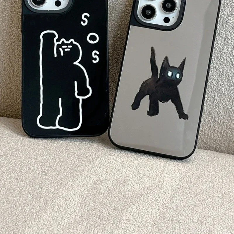 Mirror Surface Cat Phone Case Cover for IPhone 11 12 13 14 15 Pro Max Case for IPhone 15 Pro Max
Mirror Surface Cat Phone Case Cover for IPhone 11 12 13 14 15 Pro Max Case for IPhone 15 Pro Max