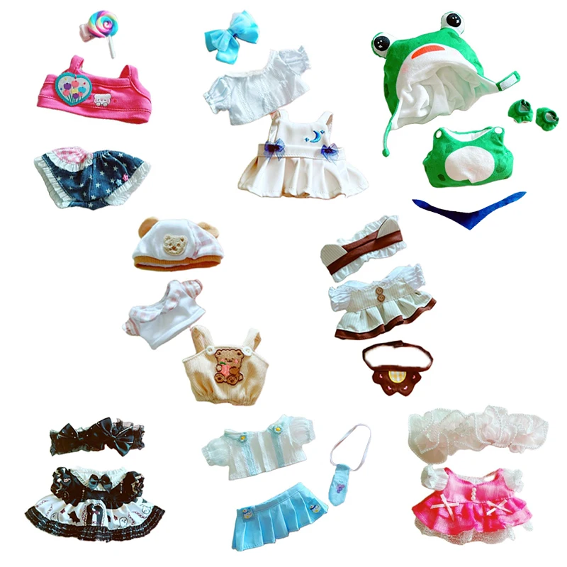 1 Set Doll Clothes for 20cm Idol Dolls Princess Tie Hat Sweet Dress Suit Outfit Accessories for Super Star Cotton Dolls Gift DIY
1 Set Doll Clothes for 20cm Idol Dolls Princess Tie Hat Sweet Dress Suit Outfit Accessories for Super Star Cotton Dolls Gift DIY