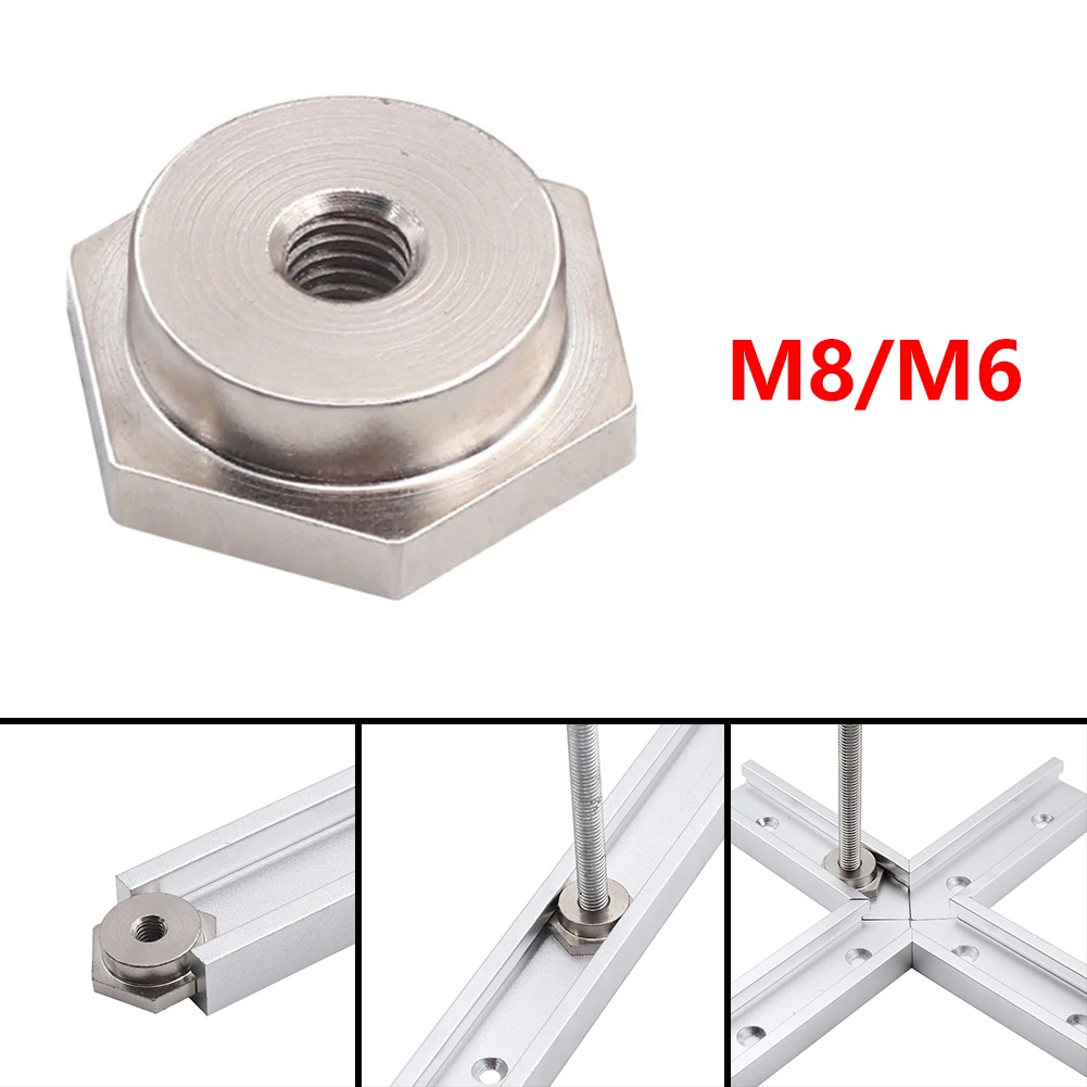 1pc M6 M8 Hexagonal Slider Alloy Steel 30type Track Special Slider For Table Saws Band Saws Milling Machines T-Track T-Slot
1pc M6 M8 Hexagonal Slider Alloy Steel 30type Track Special Slider For Table Saws Band Saws Milling Machines T-Track T-Slot
