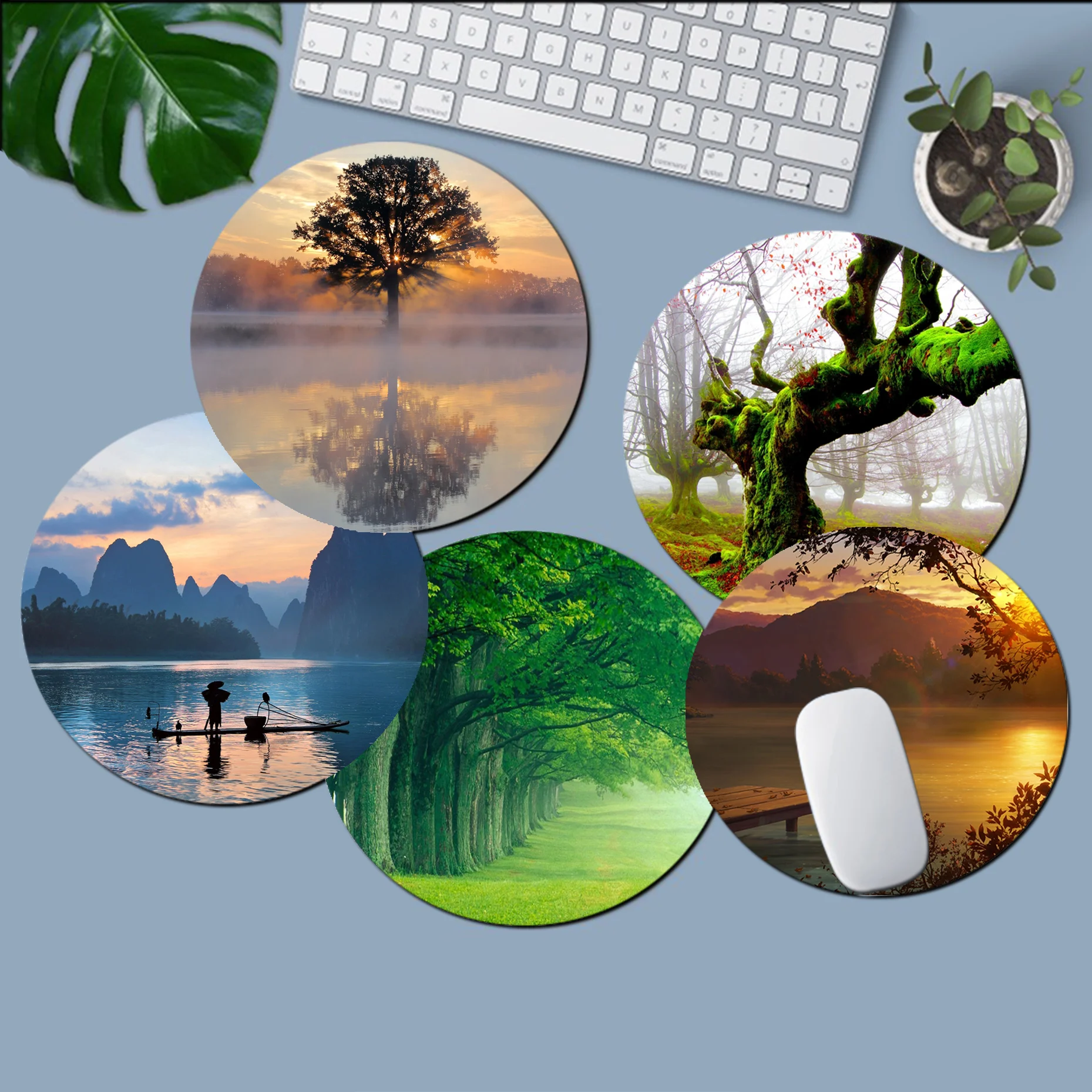 Forest Lake Scenery DIY Round Kawaii Cartoon Anime Gaming Mouse Pad Keyboard Mouse Mats Deskpad Girls For PC Gamer Mousemat
Forest Lake Scenery DIY Round Kawaii Cartoon Anime Gaming Mouse Pad Keyboard Mouse Mats Deskpad Girls For PC Gamer Mousemat