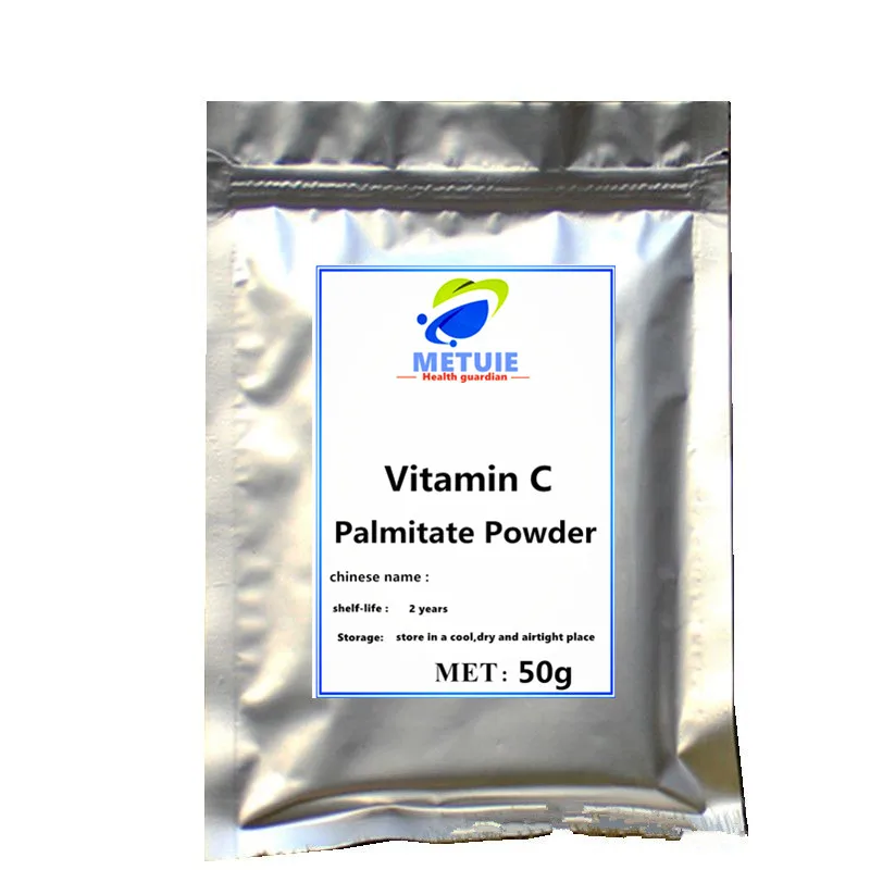 

Sujia Hot sale 99% Vitamin C Palmitate Powder, Cosmetic Raw, Skin Whitening,Delay Aging free shipping