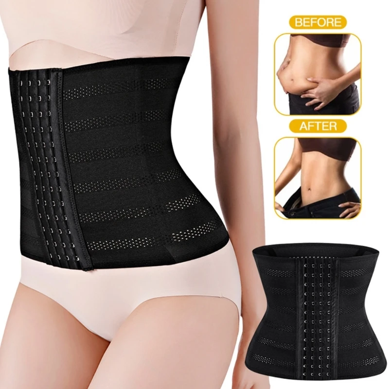 Womens Sports Workout Waist Trainer Cincher Girdles 4 Hooks Mesh Shapewear Belt DXAA 
Womens Sports Workout Waist Trainer Cincher Girdles 4 Hooks Mesh Shapewear Belt DXAA