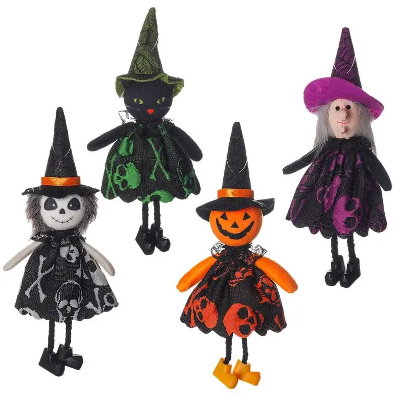 Plush Decor Halloween Gnomes 4pcs Handmade Plush Gnome Dolls With Dangle Legs Black Cat Ghost & Pumpkin Designs Home Ornaments
Plush Decor Halloween Gnomes 4pcs Handmade Plush Gnome Dolls With Dangle Legs Black Cat Ghost & Pumpkin Designs Home Ornaments