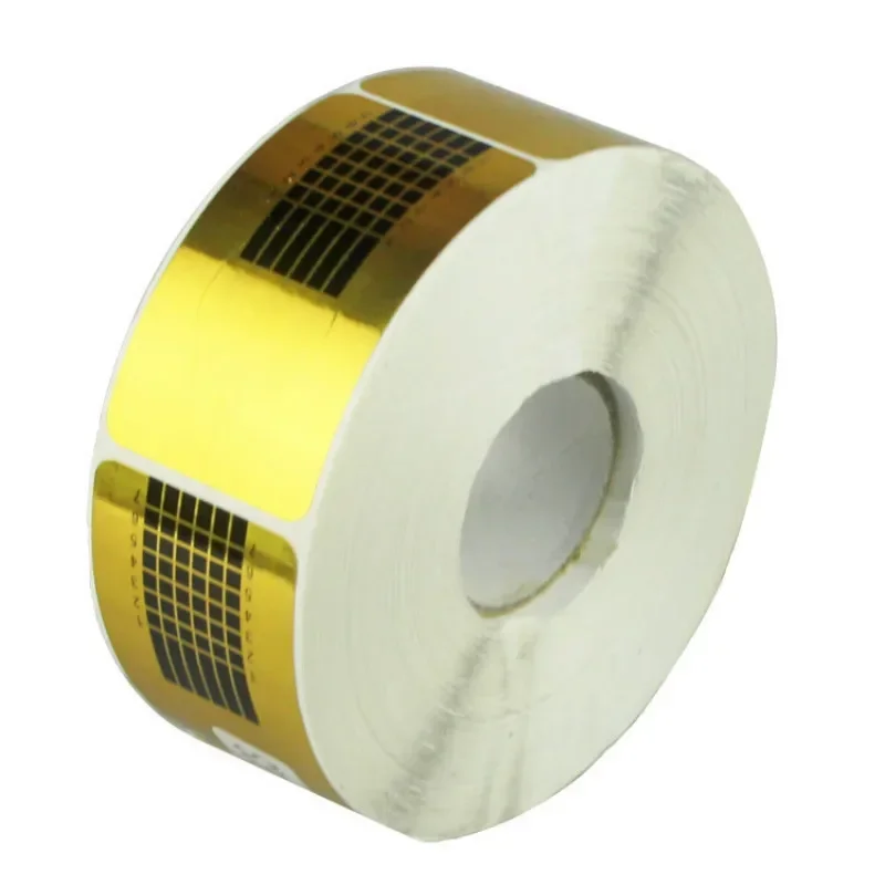 500pcs/Roll Gold Nail Sticker for Nail Extensions Acrylic UV Gel Nail Form Paper Tray Extension Nail Art Tips Manicure Supplies
500pcs/Roll Gold Nail Sticker for Nail Extensions Acrylic UV Gel Nail Form Paper Tray Extension Nail Art Tips Manicure Supplies