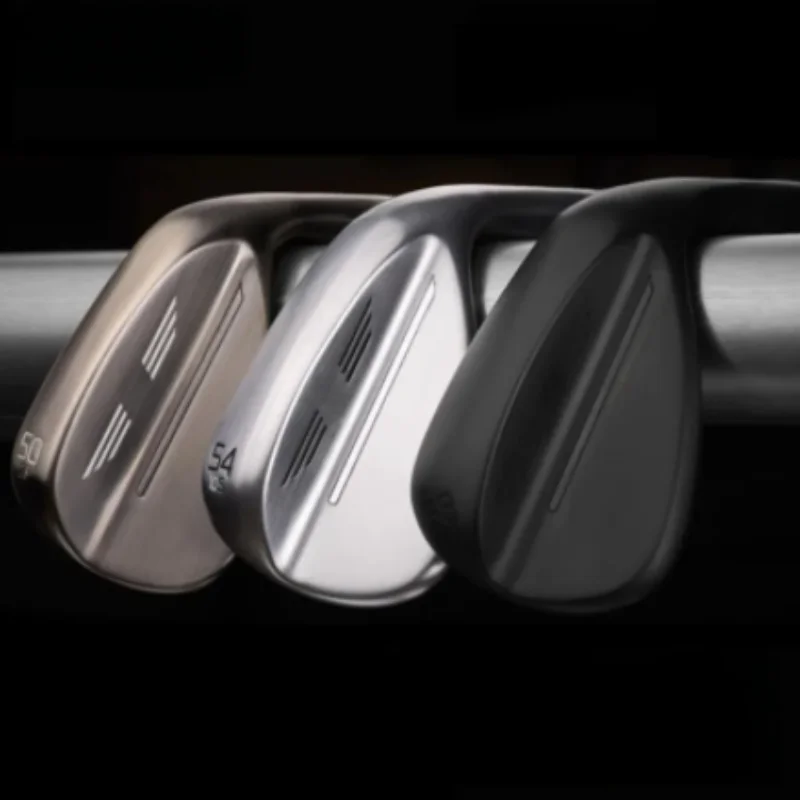 

The new SM9 golf club is made of 48/50/52/54/58/60/62 degree steel. Silver black brown Golf Wedges with logo