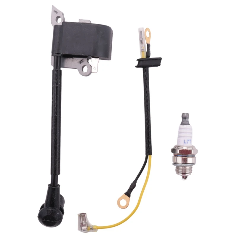 Модуль катушки зажигания, комплект свечей зажигания для HUSQVARNA 235 136 137 141 23 26 36 41, запчасти для бензопилы
Модуль катушки зажигания, комплект свечей зажигания для HUSQVARNA 235 136 137 141 23 26 36 41, запчасти для бензопилы