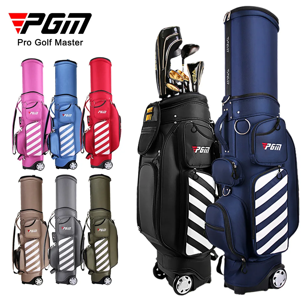 PGM standard bag with pulley, aviation bag, golf bag, multi-functional telescopic ball
PGM standard bag with pulley, aviation bag, golf bag, multi-functional telescopic ball