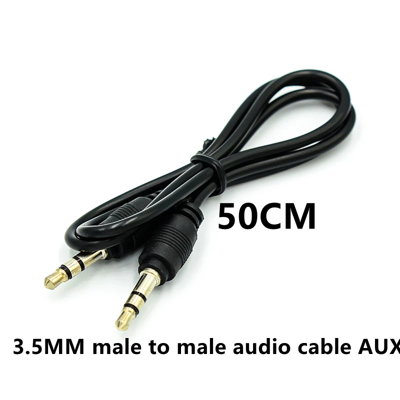 3.5MM male-to-male-to-record audio cable AUX audio cable car audio 3.5mm 3-section audio cable 0.5 m
3.5MM male-to-male-to-record audio cable AUX audio cable car audio 3.5mm 3-section audio cable 0.5 m
