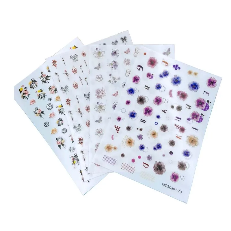 DIY Japanese Style Nail Stickers Back Glue Dry Nail Decals New Design of Blooming Flowers Serious Nail Art Manicure Women Gifts
DIY Japanese Style Nail Stickers Back Glue Dry Nail Decals New Design of Blooming Flowers Serious Nail Art Manicure Women Gifts