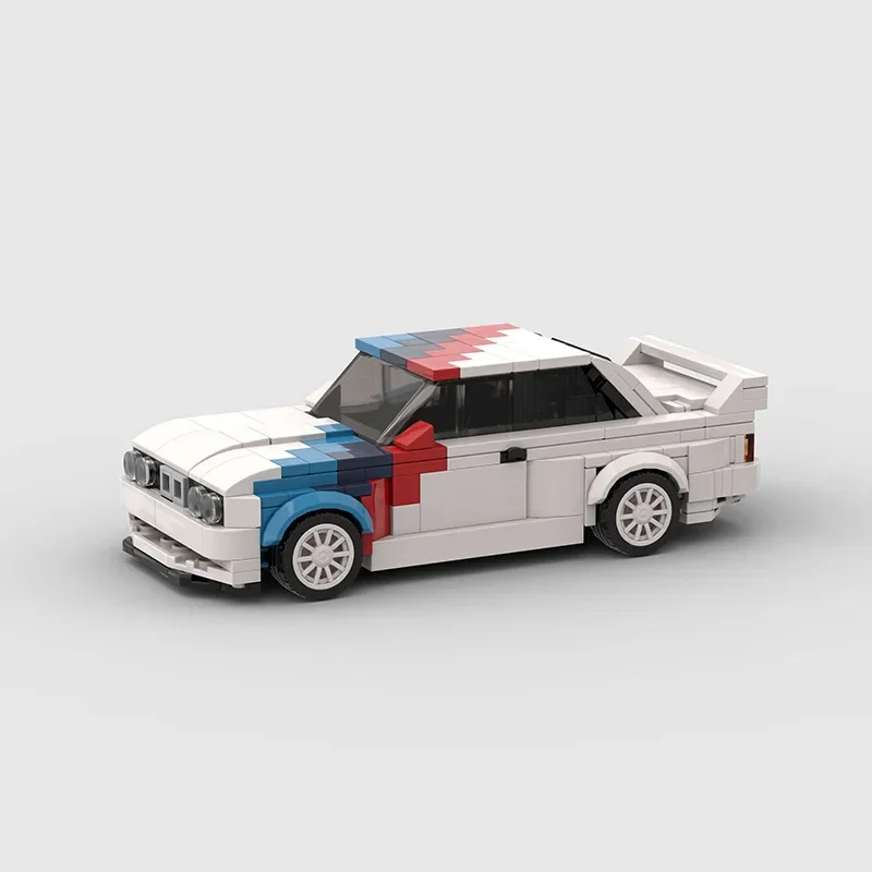 

Модель спортивного автомобиля M3, головоломка Moc из мелких частиц, строительный блок, игрушка для детей, для мальчиков, креативная трендовая сборка, кавайная игрушка, подарок