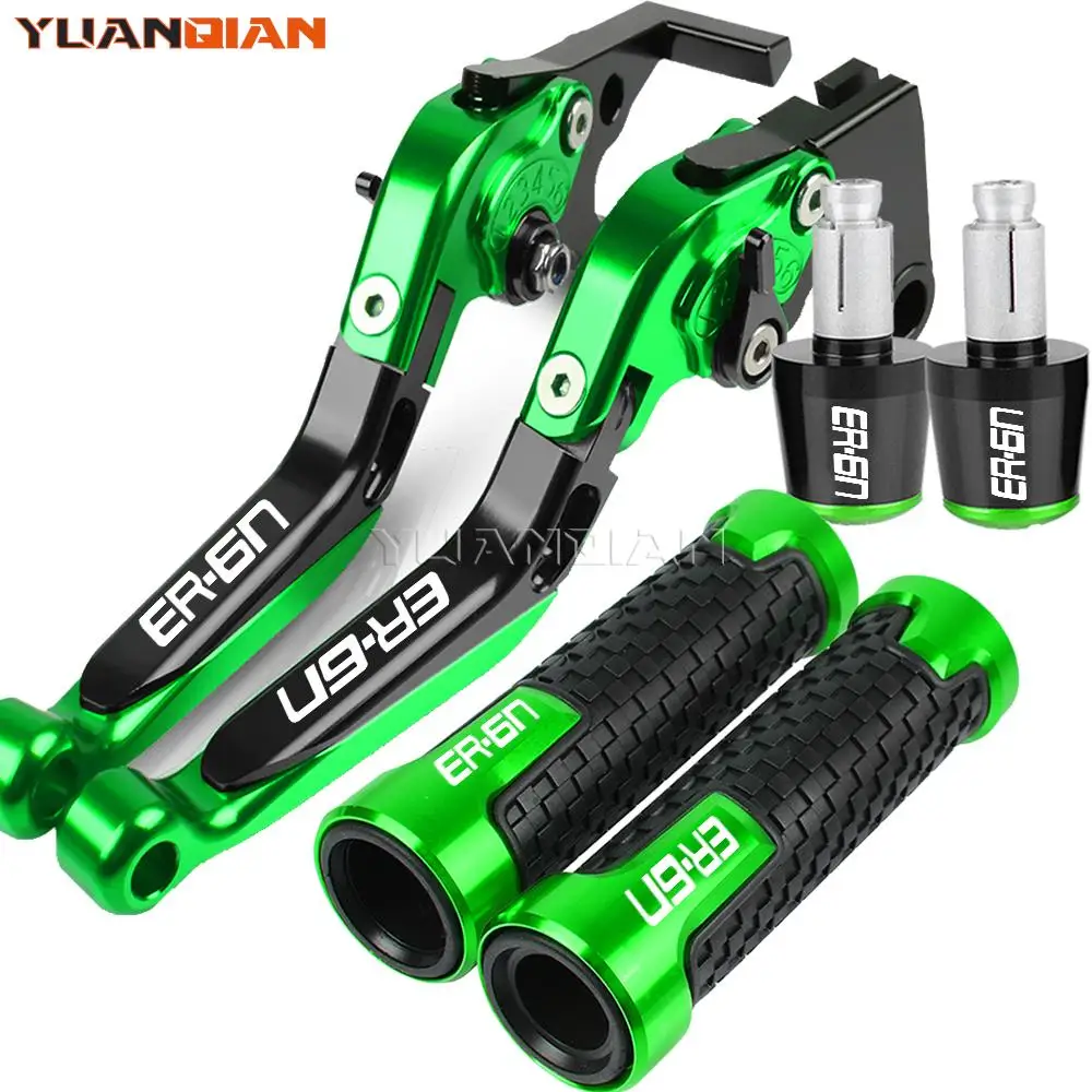 For KAWASAKI ER6N ER-6N ER 6N 2004 2006 2007 2008 Motorcycle Accessories Brake Clutch Levers knobs Handlebar Hand Grips ends
For KAWASAKI ER6N ER-6N ER 6N 2004 2006 2007 2008 Motorcycle Accessories Brake Clutch Levers knobs Handlebar Hand Grips ends