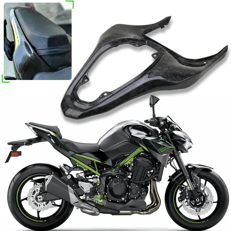 

Carbon Fiber Motorcycle Upper Rear Seat Housing Tail Side Cover Fairing Cowl Passenger Seat Cowl For Z900 Z 900 2020-2023