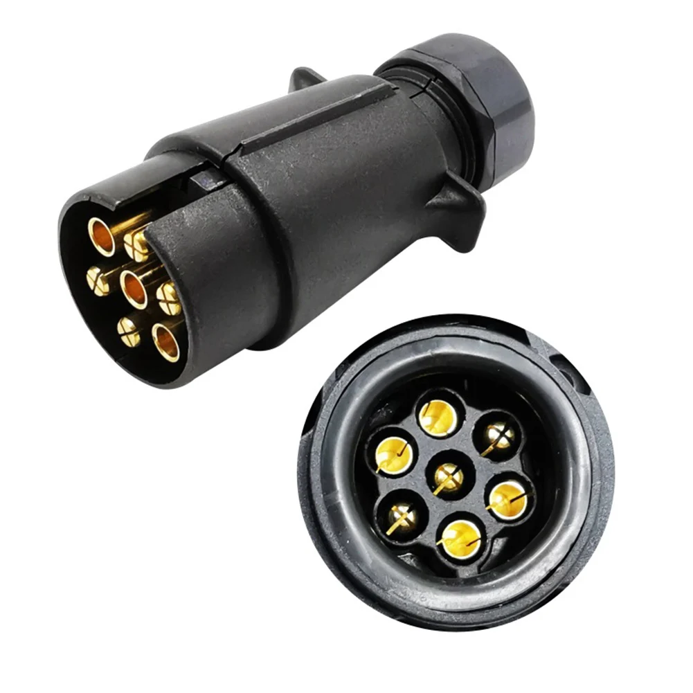 Brand New 7Pin Plug Socket 1X RV Connector Set Trailer Plug Socket VP170EB Black (As Pictures Show) Plug Socket
Brand New 7Pin Plug Socket 1X RV Connector Set Trailer Plug Socket VP170EB Black (As Pictures Show) Plug Socket