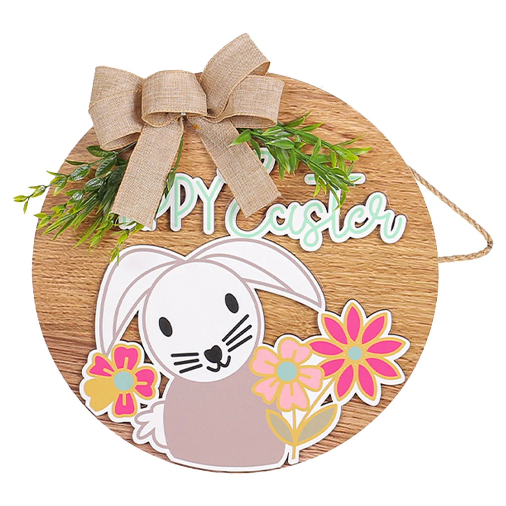Front Door Rabbit Decorative Pendant Wreaths Wooden Easter Decorations Scene Layout
Front Door Rabbit Decorative Pendant Wreaths Wooden Easter Decorations Scene Layout