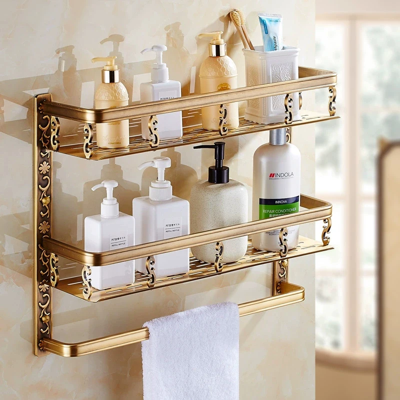 Bathroom shelf 40cm length antique aluminum bathroom corner shelf bathroom holder shower room basket bathroom accessories 
Bathroom shelf 40cm length antique aluminum bathroom corner shelf bathroom holder shower room basket bathroom accessories