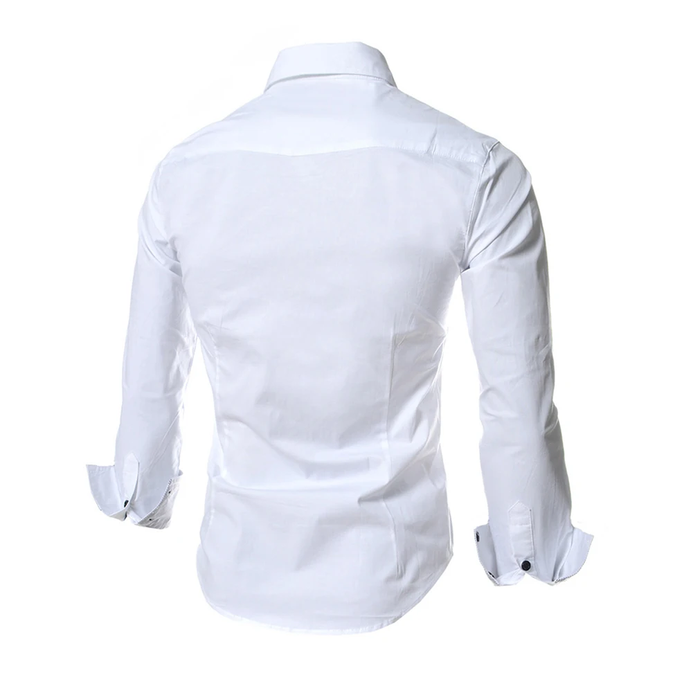 Long Sleeve Button Down Business Dress Shirts for Men Casual Slim Fit Top with Durable Polyester Material for All Seasons
Long Sleeve Button Down Business Dress Shirts for Men Casual Slim Fit Top with Durable Polyester Material for All Seasons