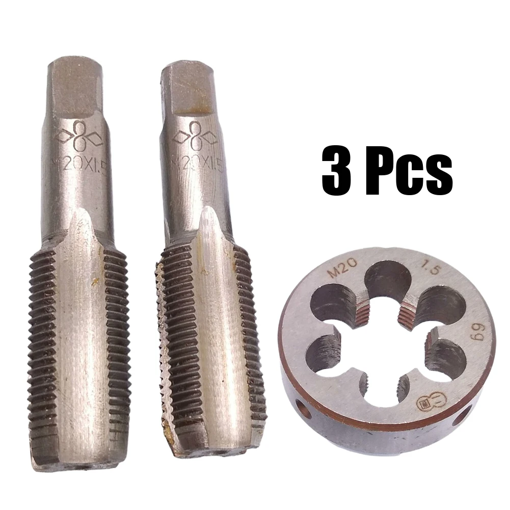 HSS M20 X 1.5mm Taper & Plug Tap & M20 X 1.5mm Die Metric Thread Right Hand High Speed Steel HSS Material Hand Tools
HSS M20 X 1.5mm Taper & Plug Tap & M20 X 1.5mm Die Metric Thread Right Hand High Speed Steel HSS Material Hand Tools