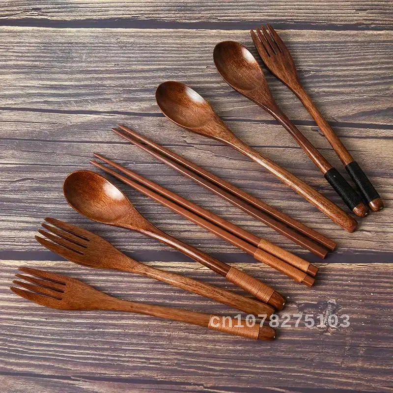 Solid Wood Long Handle Spoon Chopsticks and Fork, Portable Handmade Natural Wood Piece Tableware, Non-slip Household Tableware
Solid Wood Long Handle Spoon Chopsticks and Fork, Portable Handmade Natural Wood Piece Tableware, Non-slip Household Tableware
