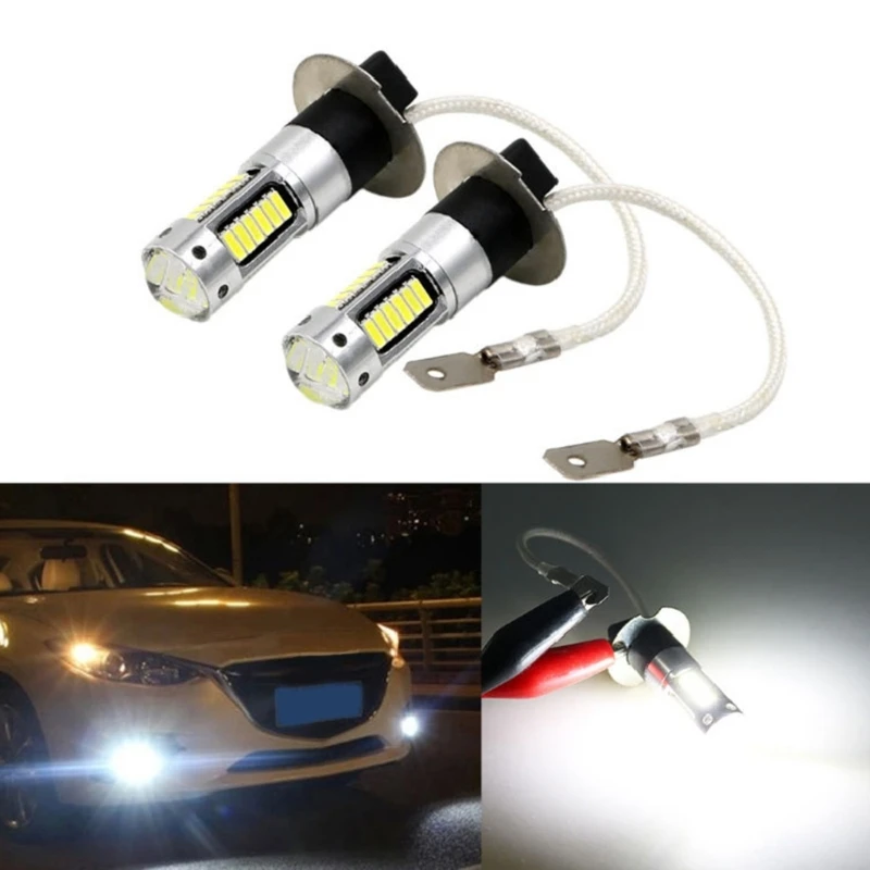 High Power Lamps 4014 30SMD P13W 9006 LED Replacement Bulbs for Car Fog Lights Daytime Running Light 12V
High Power Lamps 4014 30SMD P13W 9006 LED Replacement Bulbs for Car Fog Lights Daytime Running Light 12V
