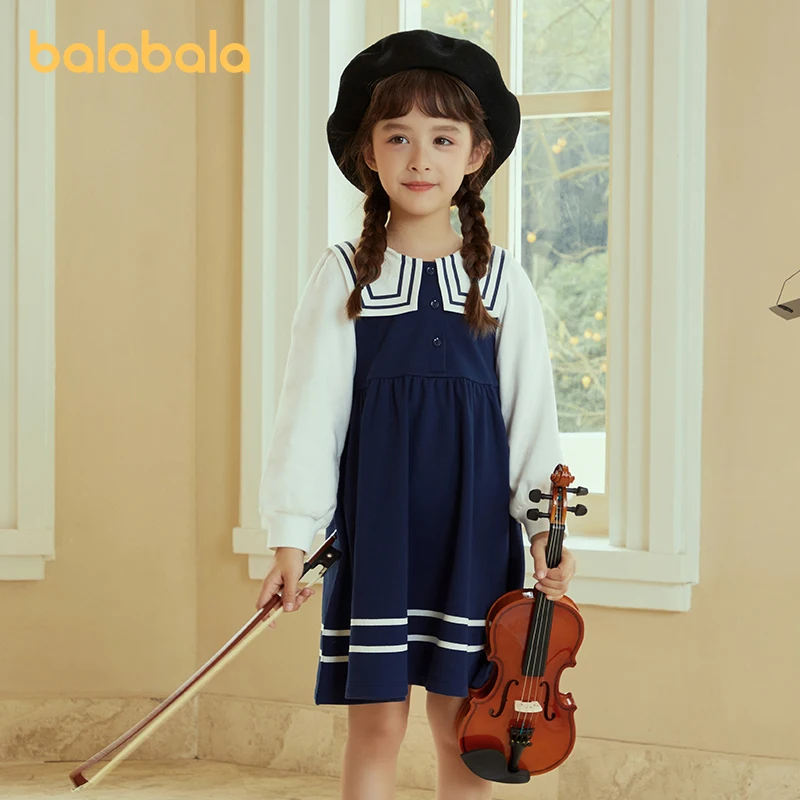 Balabala Toddler 2023 Girl Dress Autumn New Fashion Trendy Comfortable Cool Sweet Soft Dress 
Balabala Toddler 2023 Girl Dress Autumn New Fashion Trendy Comfortable Cool Sweet Soft Dress