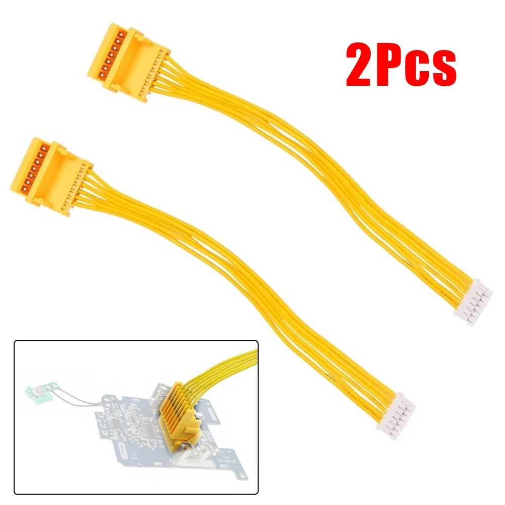 

2pcs BL1830 Charger Connector Terminal Block Cable For Makita 14.4V 18V LXT Li-Ion Battery Adapter Converter Power Tool Parts