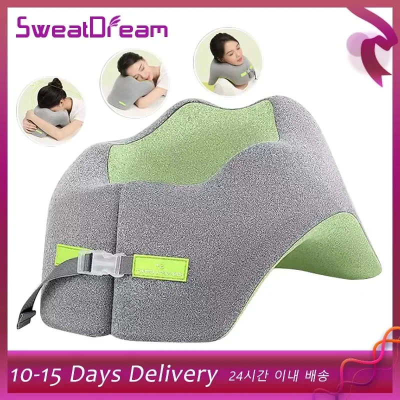 

Memory Foam Nap Pillow For Travel Lunch Break U-Shaped Desk Neck Supporter Seat Cushion Headrest Office Rest Sleeping Pillow