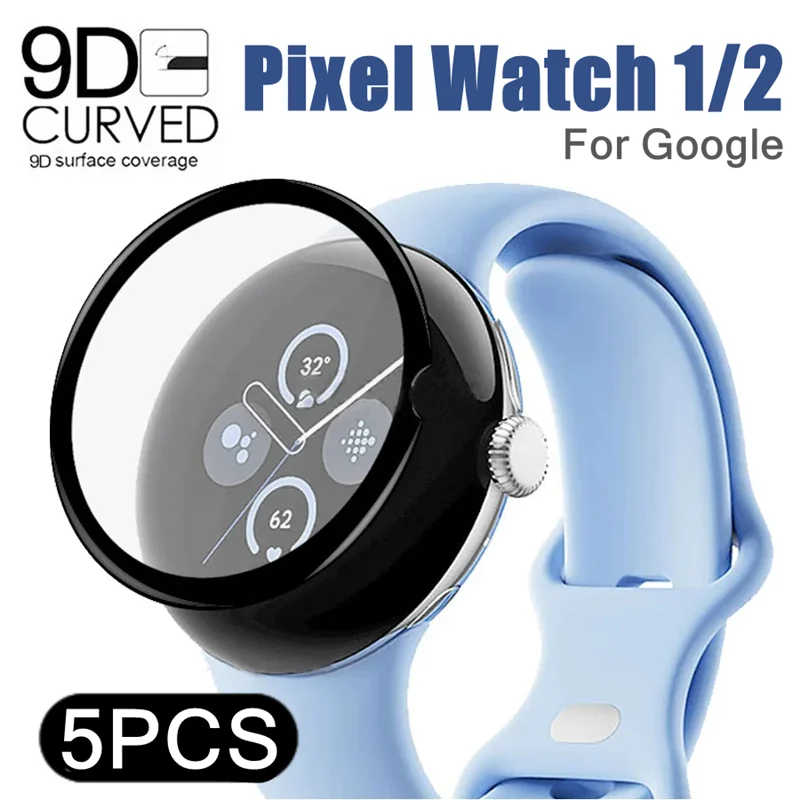 

For Google Pixel Watch 2 3D Curved Screen Protector Flexible Soft Anti-scratch Full Cover HD Protective Film For Pixel Watch2