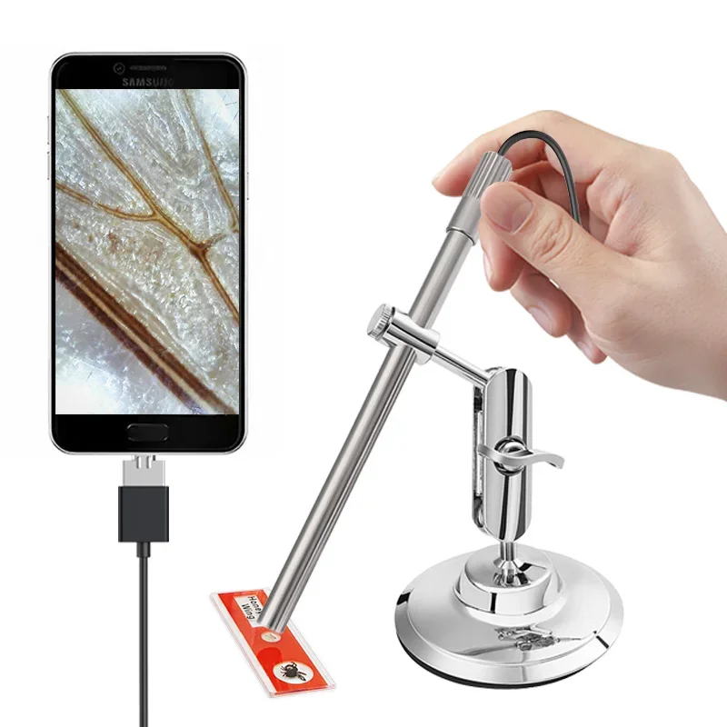 WM100 Microscope Camera Micro-USB 1280x720 Pixels 10X To 200X Usb Digital Microscope For Kids Students Adults
WM100 Microscope Camera Micro-USB 1280x720 Pixels 10X To 200X Usb Digital Microscope For Kids Students Adults