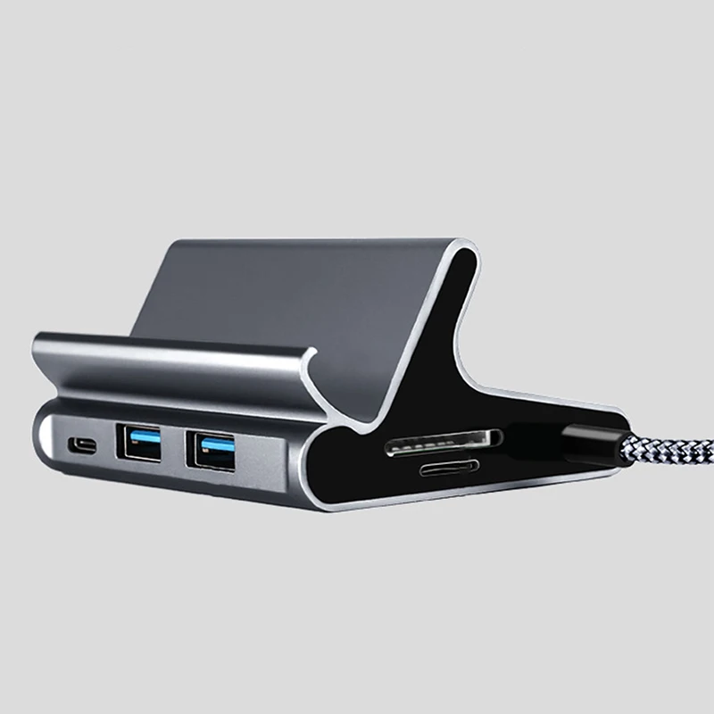 USB C Hub HDMI-совместимый адаптер с Ethernet, Тип C Hub до 4K, 2 порта USB 3,0, PD зарядный порт, SD/TF кардридер
USB C Hub HDMI-совместимый адаптер с Ethernet, Тип C Hub до 4K, 2 порта USB 3,0, PD зарядный порт, SD/TF кардридер
