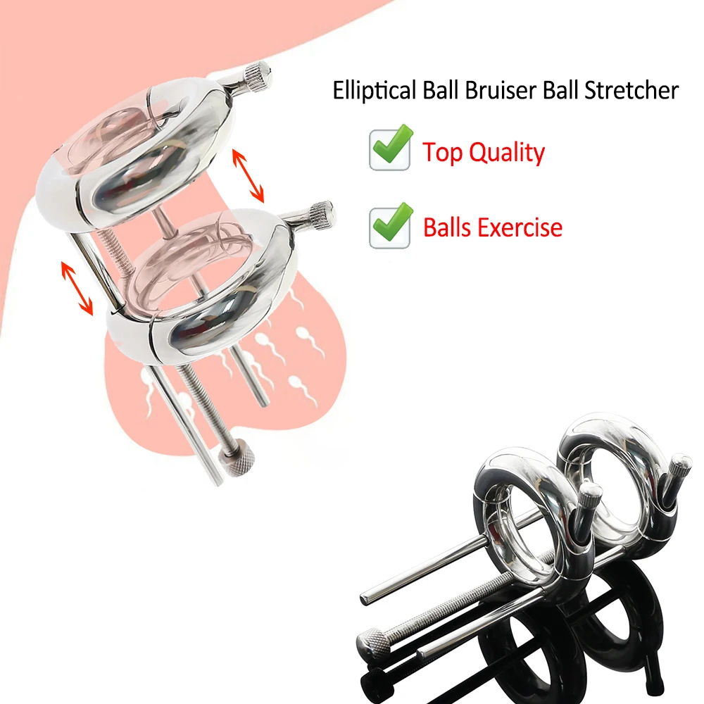New Heavy Ball Stretcher With Two Elliptical Ball Bruiser Adjustable