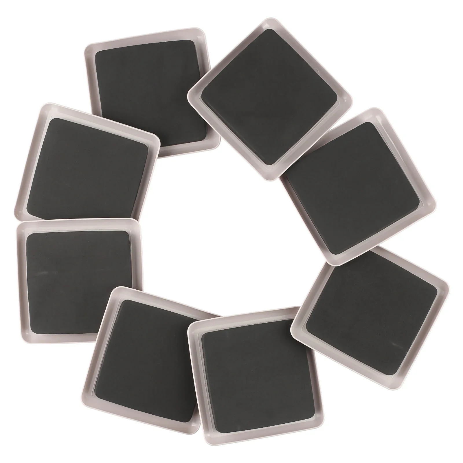 8pcs Square Furniture Sliders For Carpet Heavy Duty Furniture Slider Movers Gliders Moving Pad Anti-abrasion Floor Protector Mat
8pcs Square Furniture Sliders For Carpet Heavy Duty Furniture Slider Movers Gliders Moving Pad Anti-abrasion Floor Protector Mat
